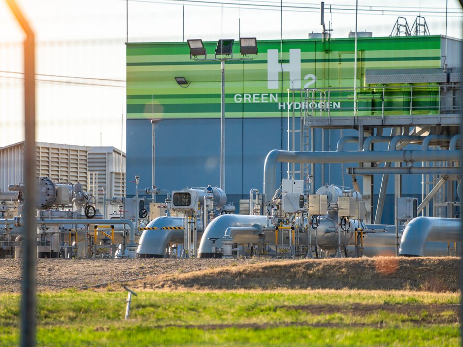 Aufnahme einer Wasserstoff-Pipeline-Infrastruktur
