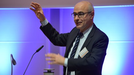 Achim Warmbach hält den Keynote-Vortrag bei der Göttinger Energietagung