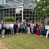 Gruppenfoto der Teilnehmenden des  solarResearch.niedersachsen Workshops am ISFH